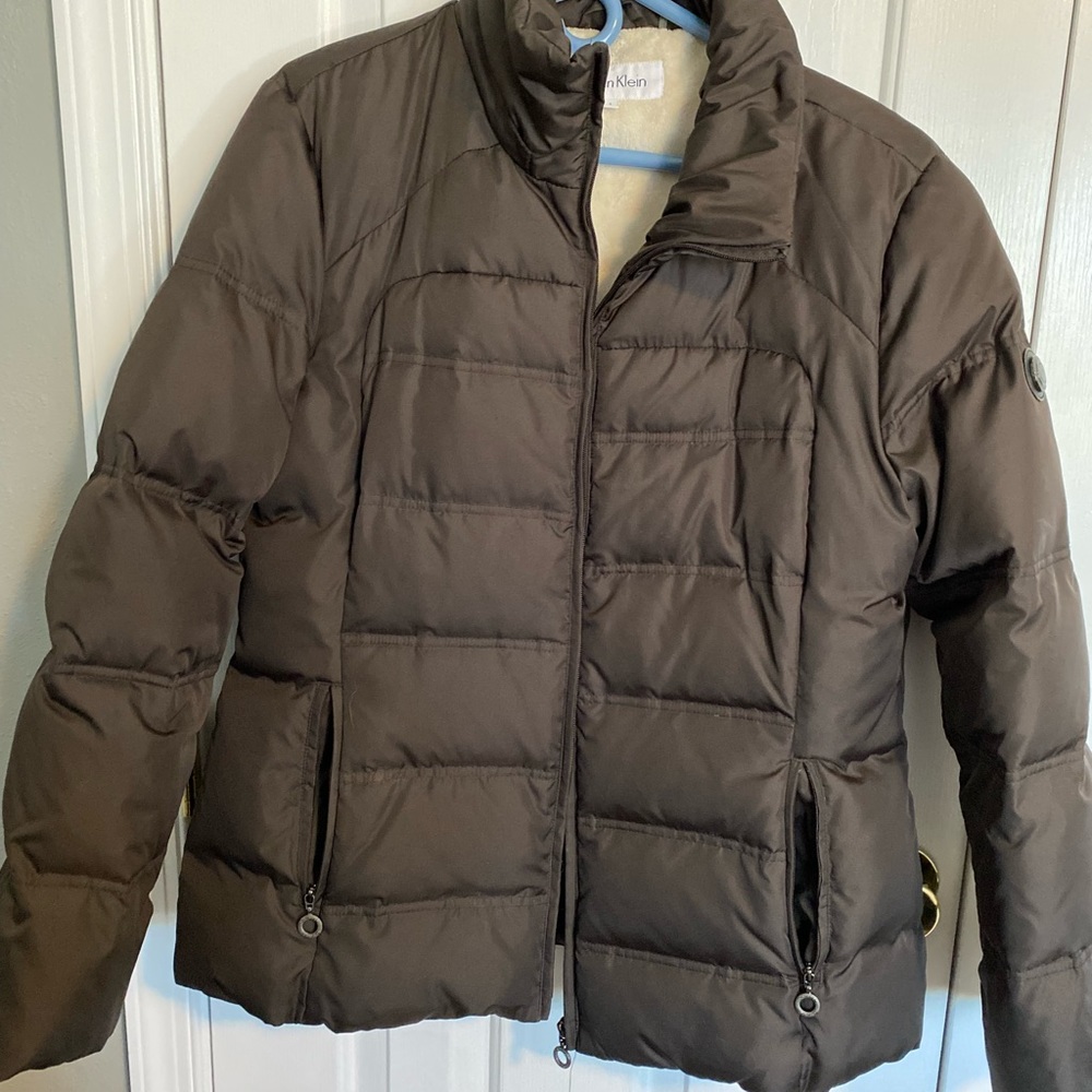 Brown winter coat